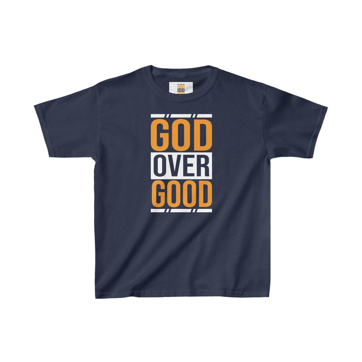Kids God Over Good Tee