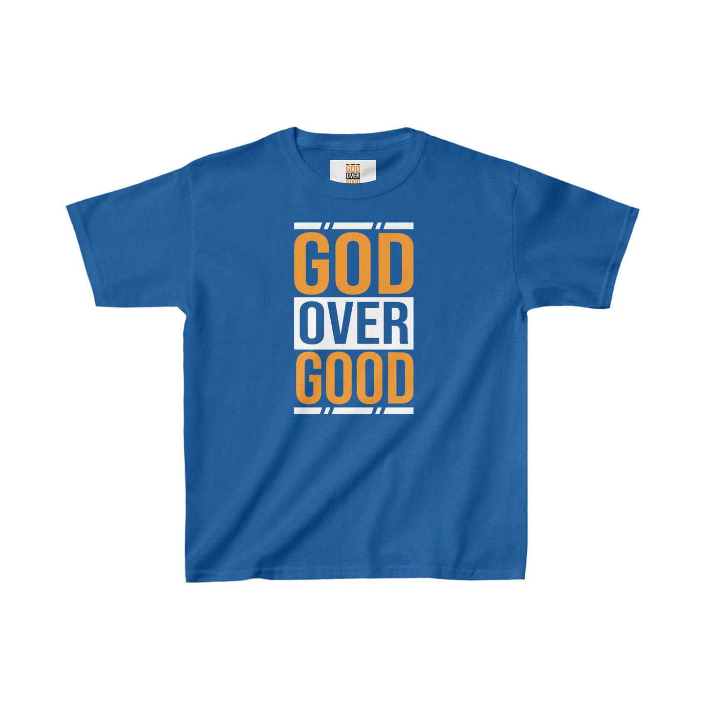 Kids God Over Good Tee