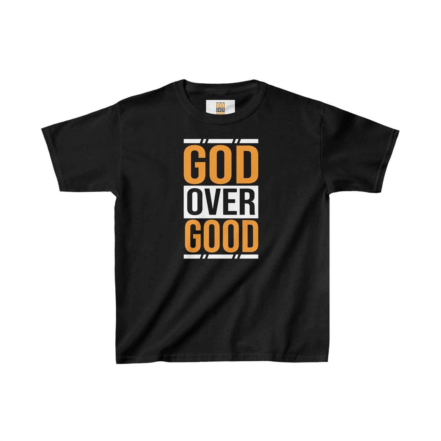 Kids God Over Good Tee