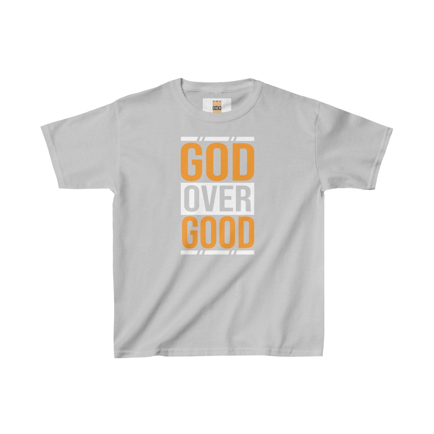 Kids God Over Good Tee