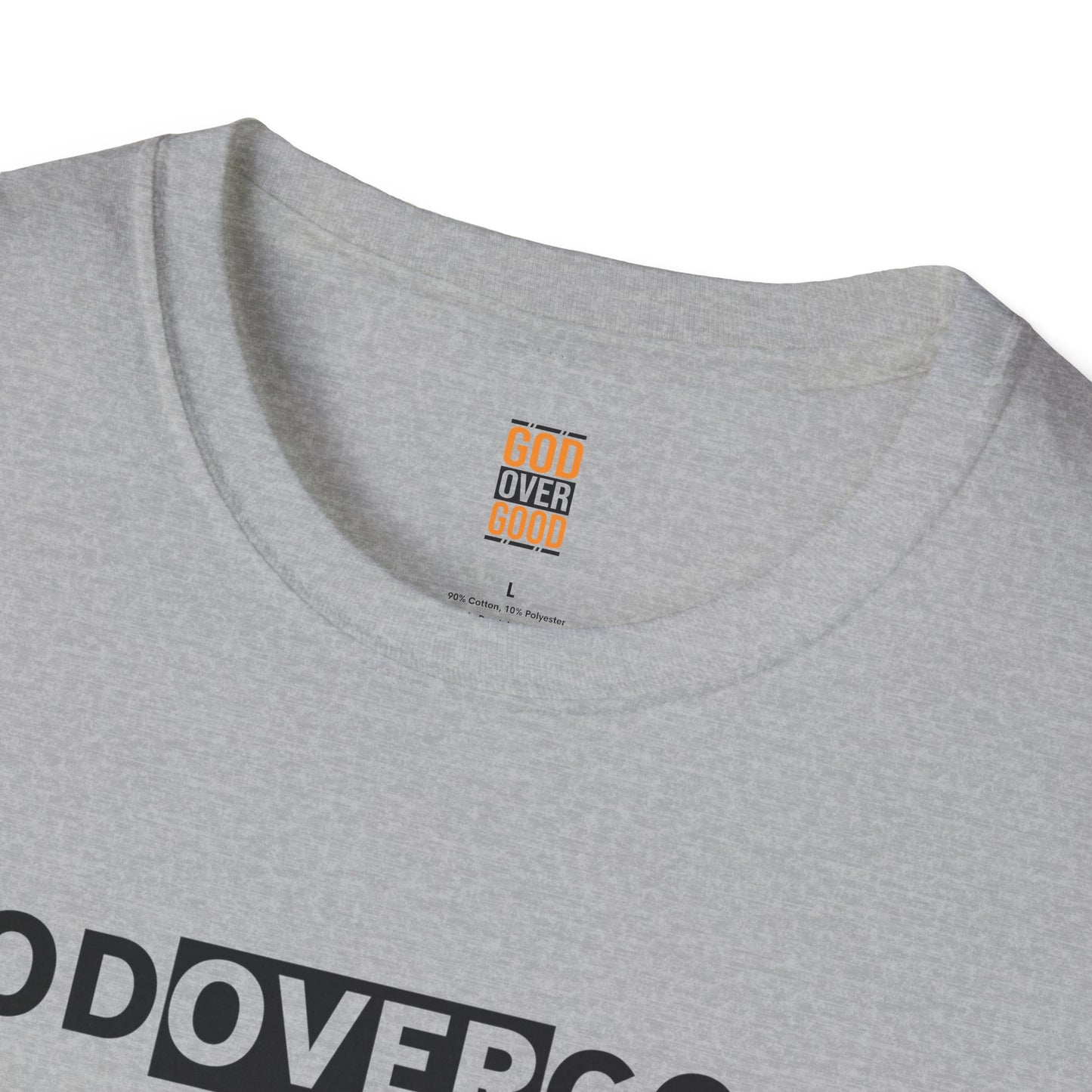 Unisex God Over God (ACROSS STYLE) Softstyle T-Shirt