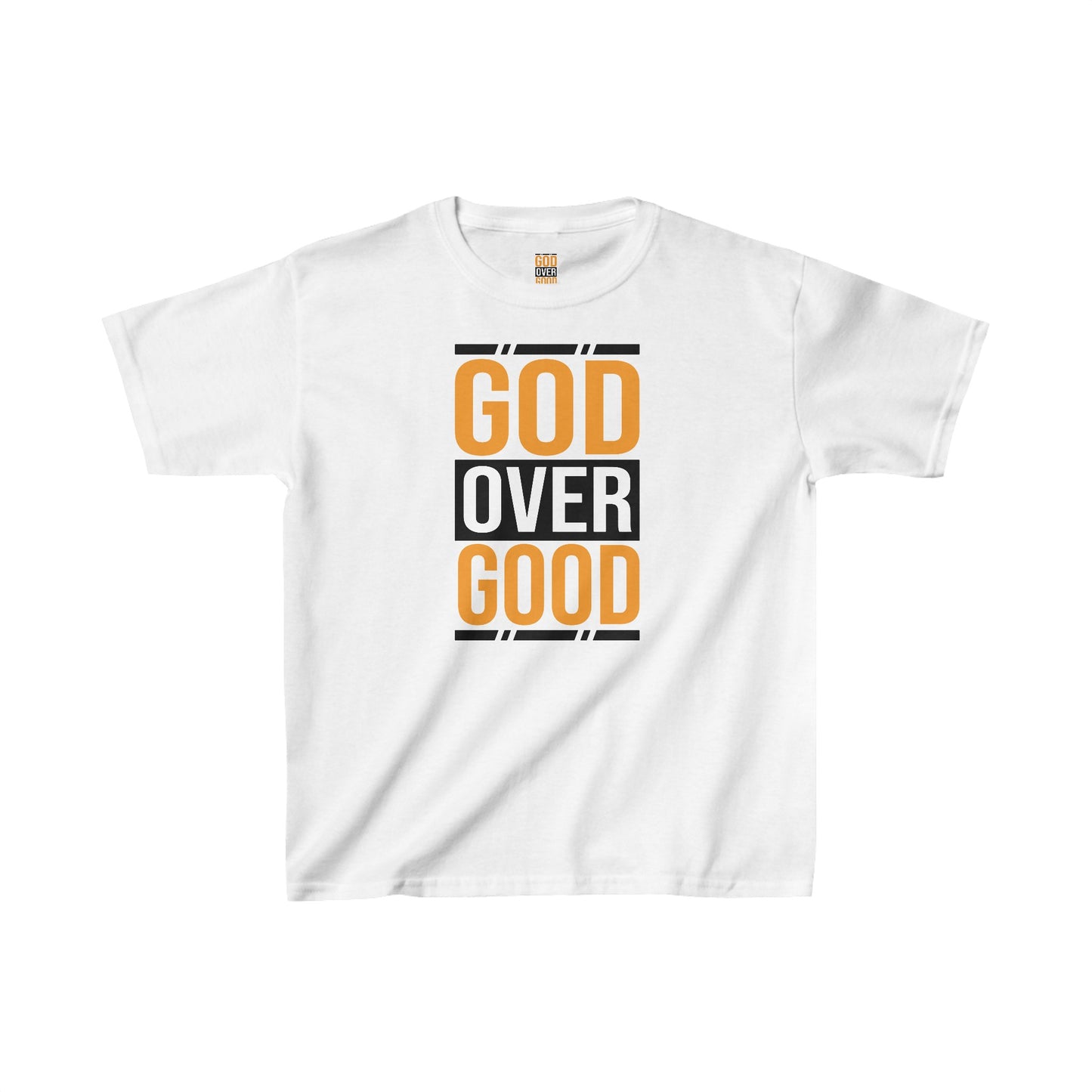 Kids God Over Good Tee