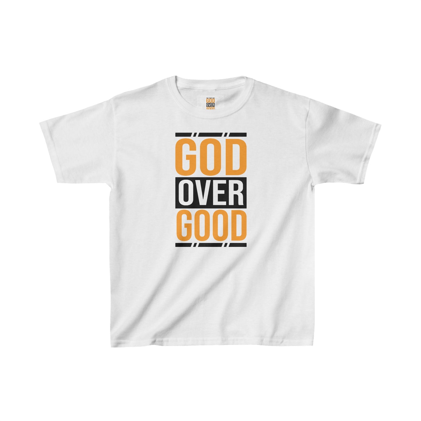 Kids God Over Good Tee