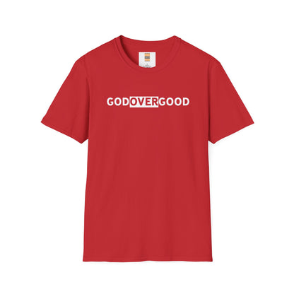 Unisex God Over God (ACROSS STYLE) Softstyle T-Shirt