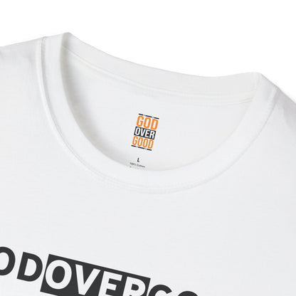 Unisex God Over God (ACROSS STYLE) Softstyle T-Shirt
