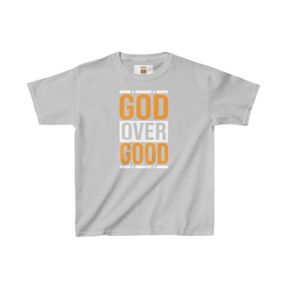 Kids God Over Good Tee