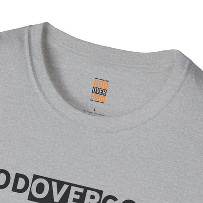 Unisex God Over God (ACROSS STYLE) Softstyle T-Shirt