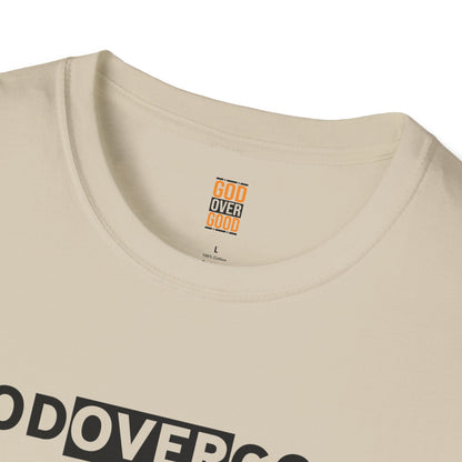Unisex God Over God (ACROSS STYLE) Softstyle T-Shirt