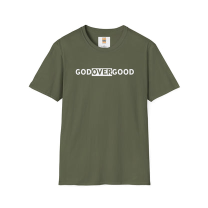 Unisex God Over God (ACROSS STYLE) Softstyle T-Shirt